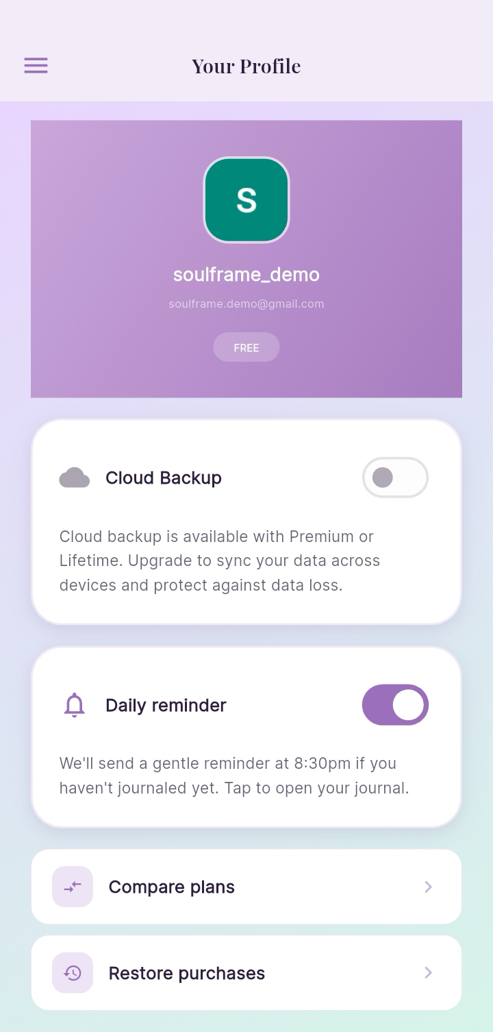 Your privacy, your control